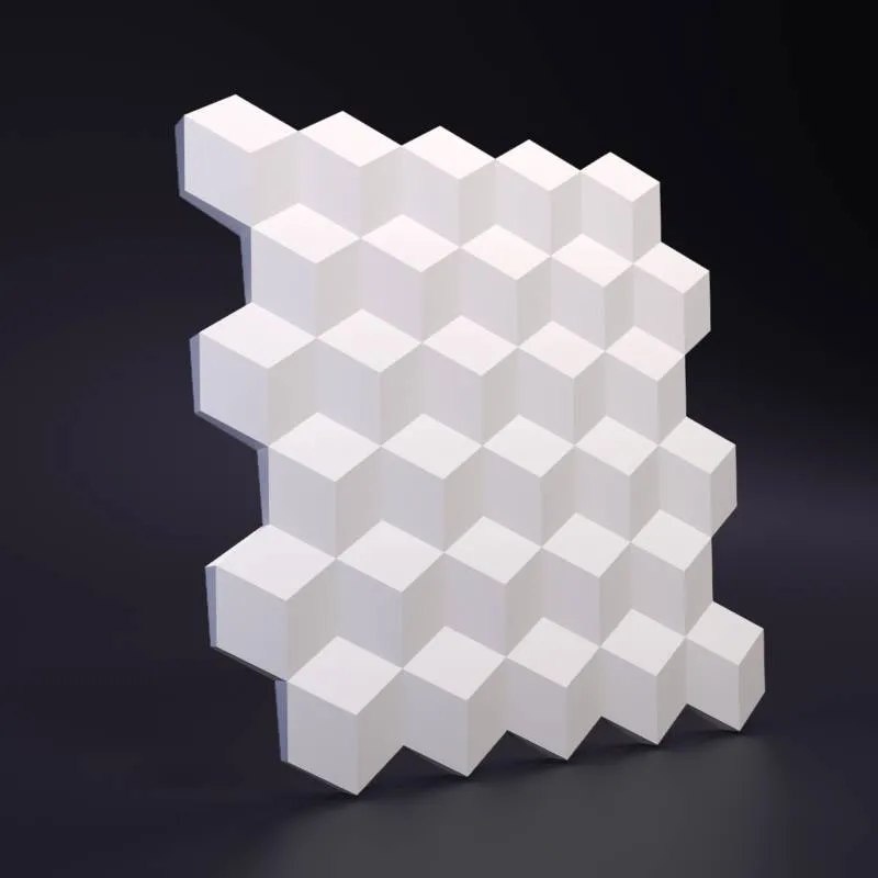 Грани 3д панель